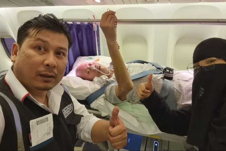 Usai Jalani Perawatan di RS Arab Saudi, Satu Lagi Jemaah Haji Kembali ke Tanah Air