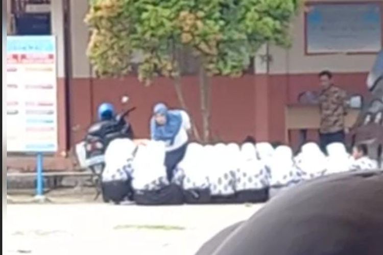 Viral, Kepala Sekolah SMA di Ogan Ilir Tampar Siswa Satu Kelas