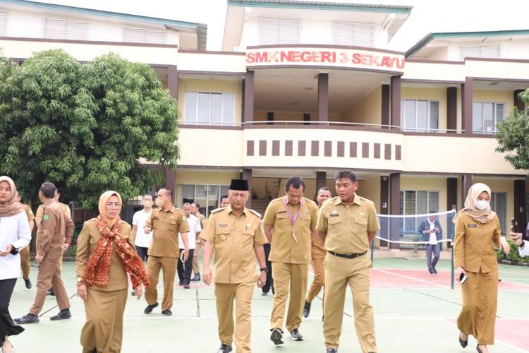 Banyak Aset di SMK Negeri 3 Sekayu Terbengkalai