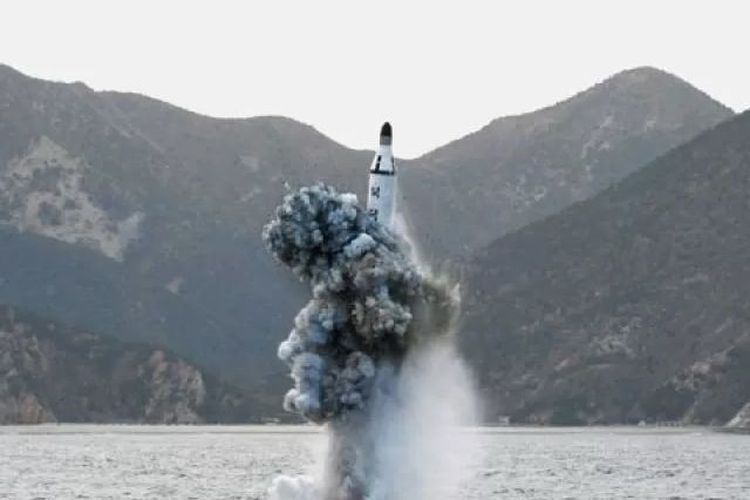 Dalam Seminggu, Korea Utara Ujicoba Rudal Balistik Ke-4
