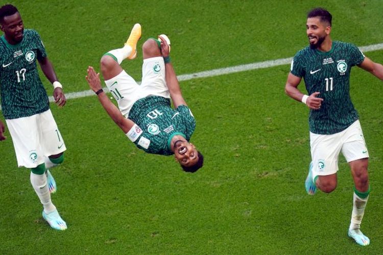 Arab Saudi Bungkam Juara Copa Amerika di Piala Dunia Qatar