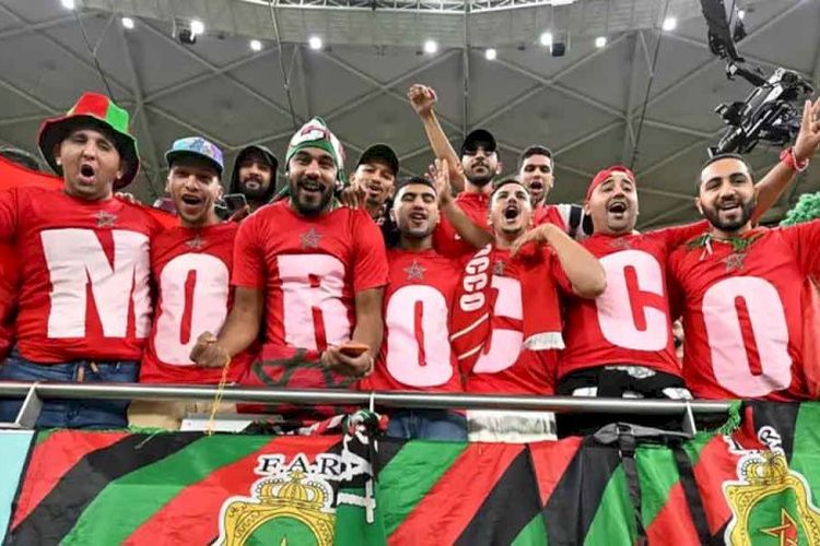 Jelang Semifinal Piala Dunia, Fans Maroko Charter 30 Pesawat Menuju Qatar