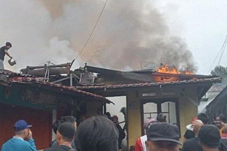 Kebakaran di Jalan Ratna Palembang, Satu Orang Tewas Terpanggang