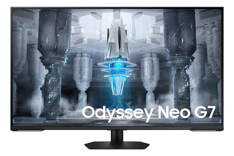 Samsung Odyssey Neo G7, Monitor Gaming Datar dengan Smart TV