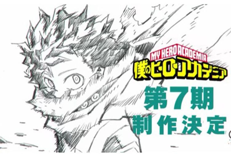 Anime My Hero Academia Musim ke-7 Mulai Diproduksi
