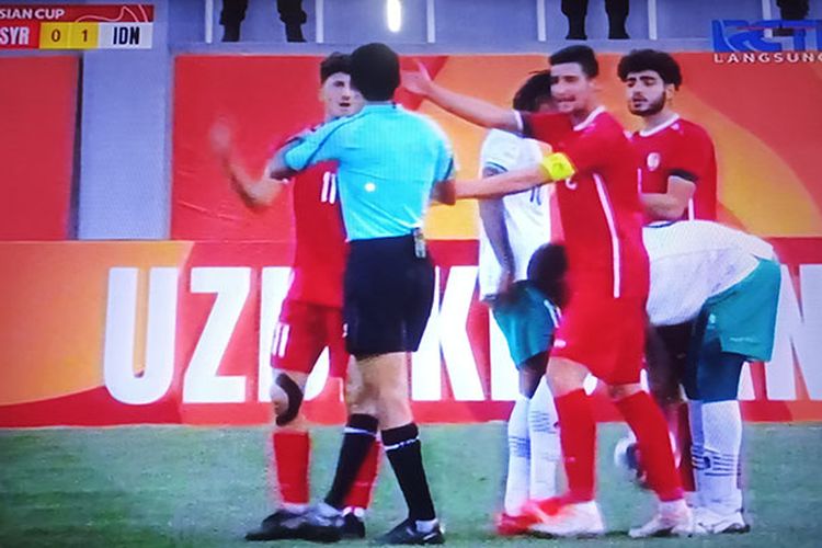 Babak Pertama, Indonesia Unggul 1-0 dari Suriah di Piala AFC U20 2023