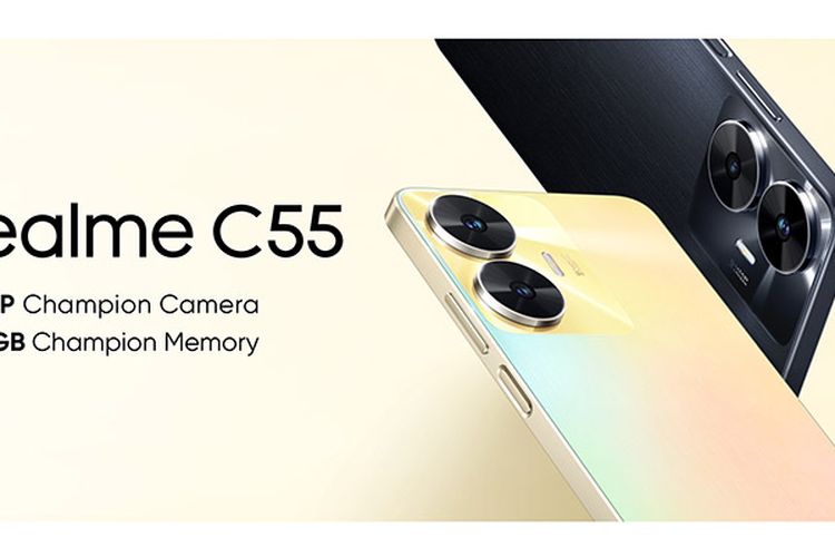Dibanderol Rp2 Jutaan, Realme C55 Hadirkan Fitur Champion, Kameranya 64MP Lho!