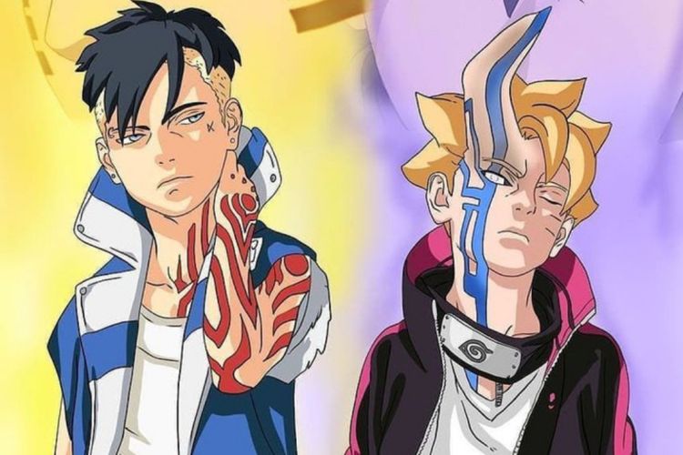 Ini Kekuatan Karma Boruto dan Kawaki
