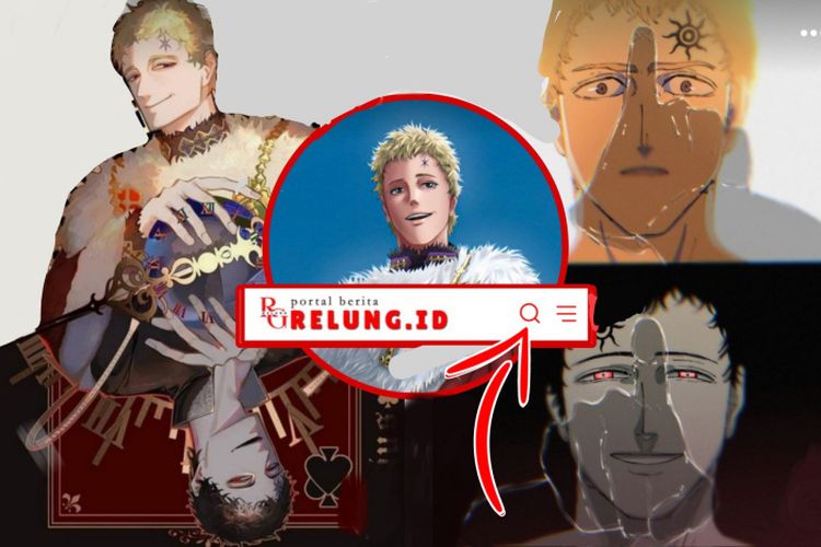 Profil Julius Kaisar Sihir Jadi Inang Iblis di Black Clover