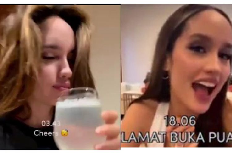 Sahur Minum Air Perasan Lemon, Netizen: Asam lambungku Menangis Lihat Cinta