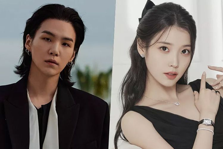 Suga BTS Dirumorkan Berduet Kembali dengan IU di Lagu Terbarunya