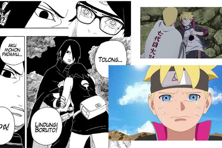 Empat Momen Paling Sedih di Komik dan Anime Boruto