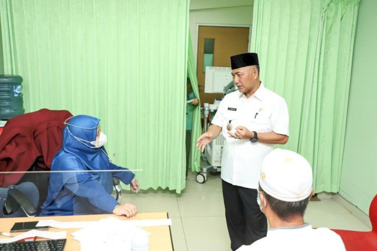 Hari Pertama Kerja Usai Lebaran, Pj Bupati Muba Sidak Ke RSUD hingga Puskesmas