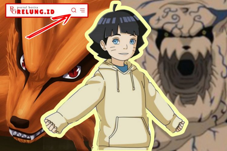 Himawari Jinchuuriki Dua Bijuu