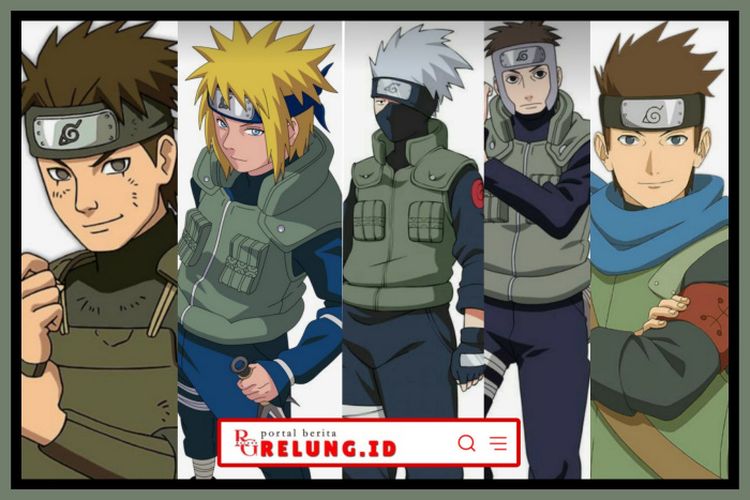 Ini Pemimpin-pemipin Tim 7 di Naruto dan Boruto