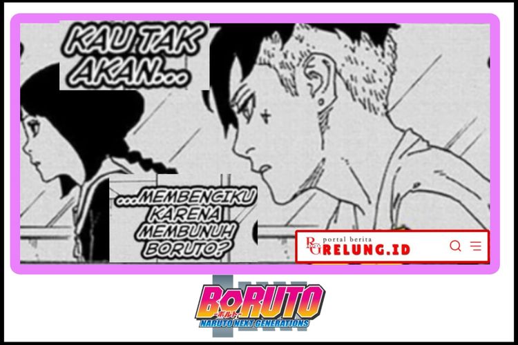 Nah Loh! Kawaki Diam-dia Mencintai Sumire, Eida Gigit Jari dong