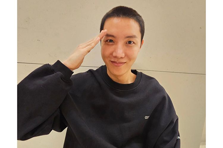 Pamer Rambut Baru, J-Hope BTS Tulis Pesan Singkat Jelang Wajib Militer