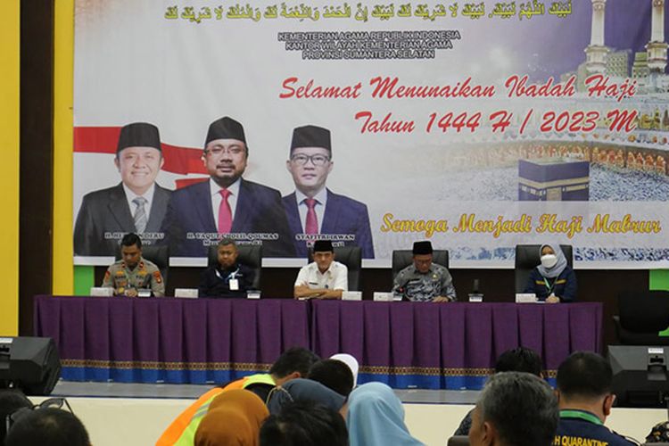 27 Mei, CJH Embarkasi Palembang Mulai Diberangkat ke Tanah Suci