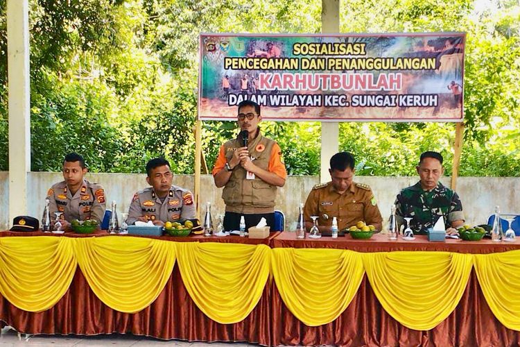 Cegah Karhutbulah, Pj Bupati Muba: Jangan Buka Lahan dengan Cara Membakar!