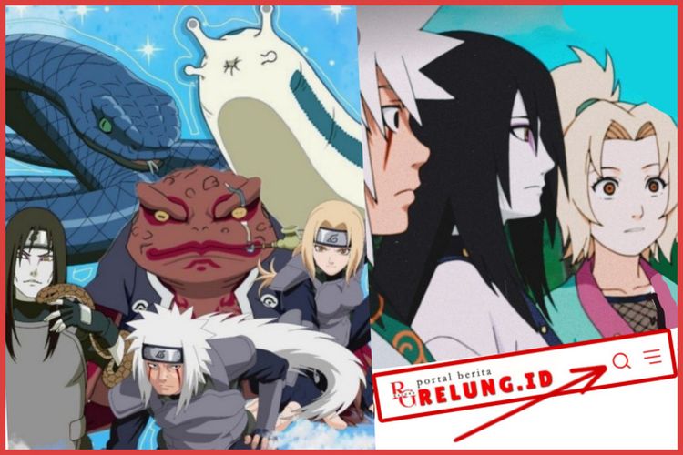 Ini Sejarah Tiga Sannin Legendaris Konoha Lahir