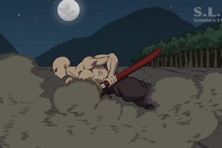 Viral! Saitama Habisi Empat Petinggi Iblis Bulan Atas Demon Slayer