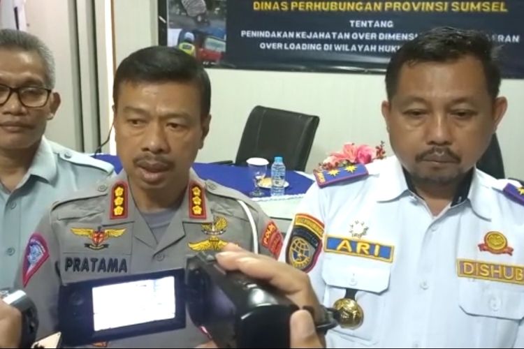 400 Lebih Kendaraan ODOL Ditilang Masuk Sumsel