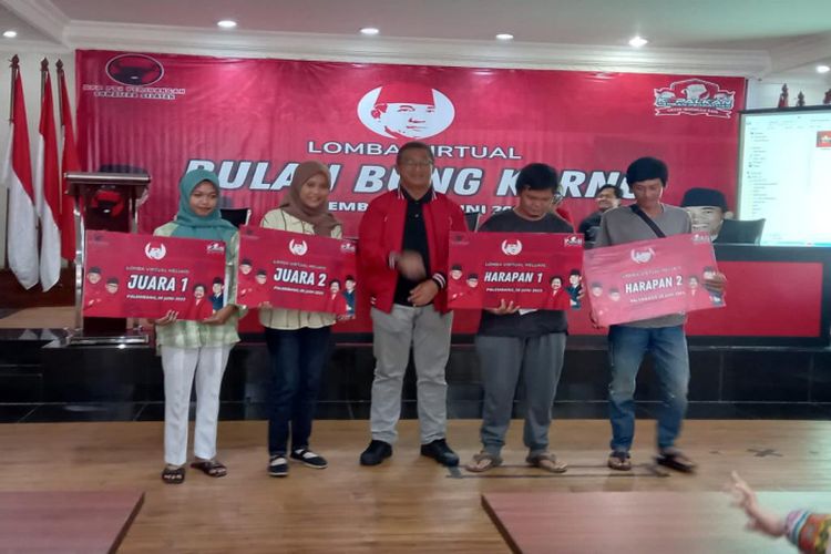 Bulan Bung Karno PDIP Sumsel Gelar Rangkaian Lomba