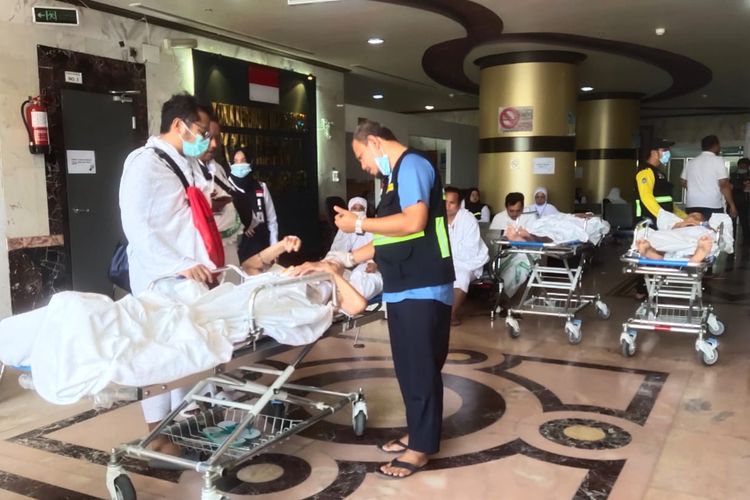 Pelaksanaan Wukuf di Arafah, 238 Jemaah Haji Indonesia Tercatat Sakit, Berikut Rinciannya