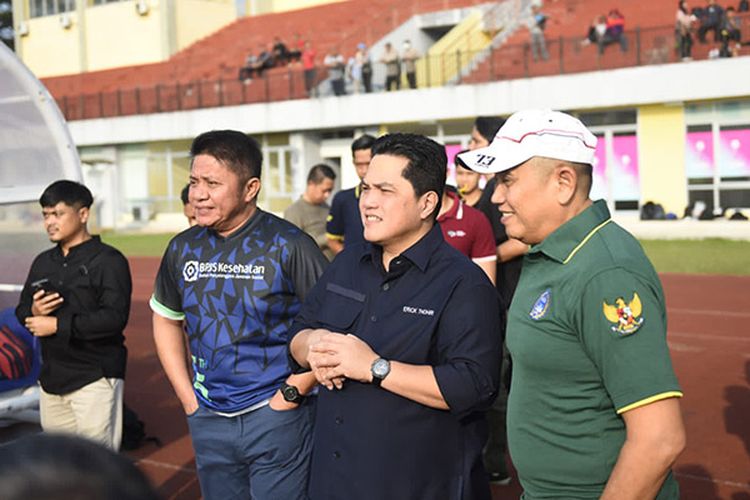 Dihadiri Erick Thohir, 126 Peserta Ikuti Seleksi Timnas U17 di Palembang