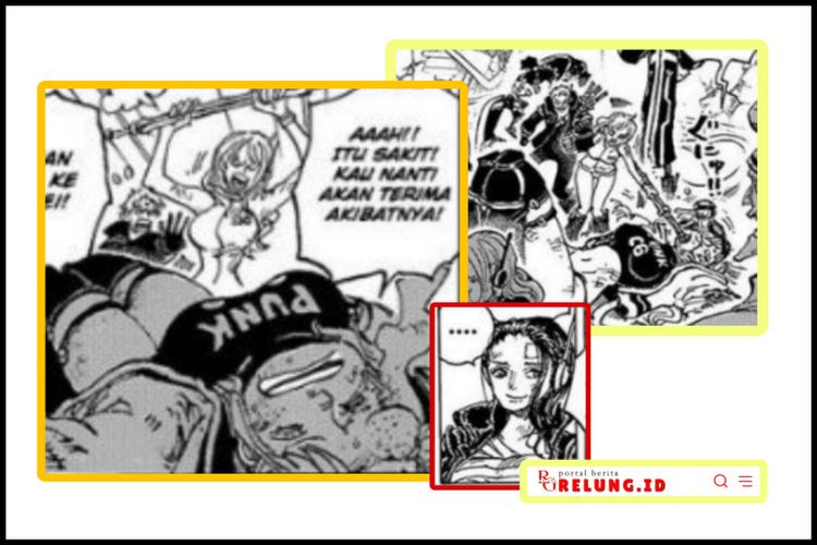 Berani Lukai Nico Robin, Nami Siksa York