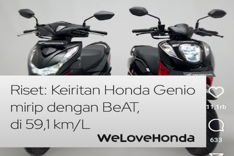 Hasil Riset! Ini 2 Motor Honda yang Paling Irit