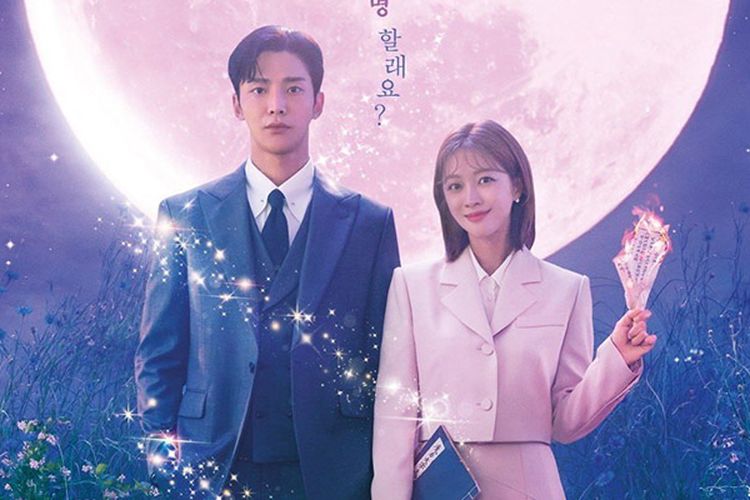 Jelang Tayang Perdana, Poster Ro Woon dan Jo Bo Ah Berlatar Bulan Pink “Destined With You’ Dirilis