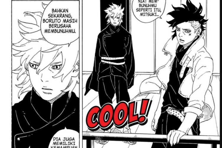 Kawaki Jijik Ditempel Mitsuki Selama 3 Tahun