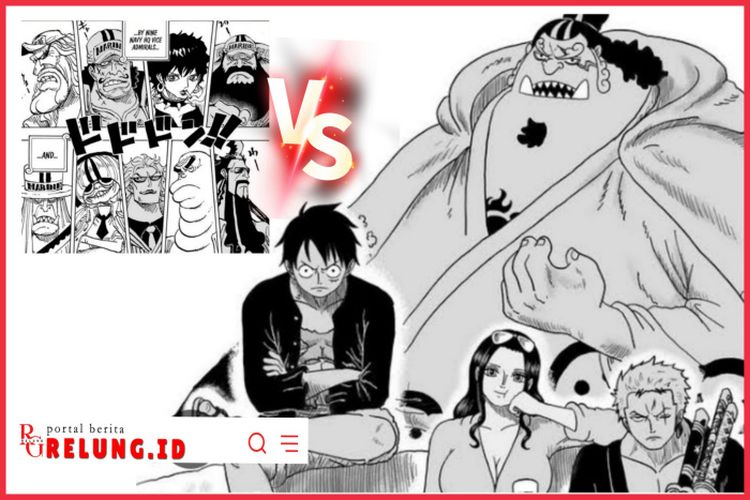 Tanpa Luffy dan Zoro, Kru Topi Jerami Harus Hadapi 9 Wakil Admiral