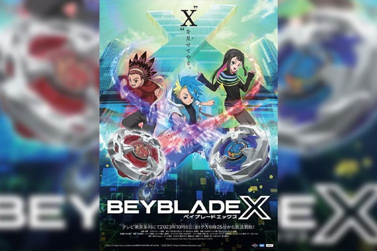 Anime Beyblade X Memperkenalkan Pemain, Staf, Lagu Tema, Catat Ini Jadwal Tayangnya
