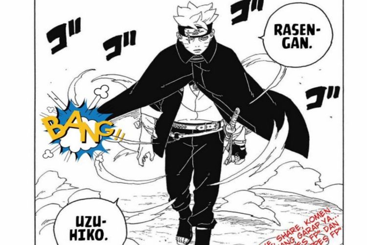 Ini 4 Fakta Menarik Jutsu Baru Boruto ‘Rasengan Uzuhiko’