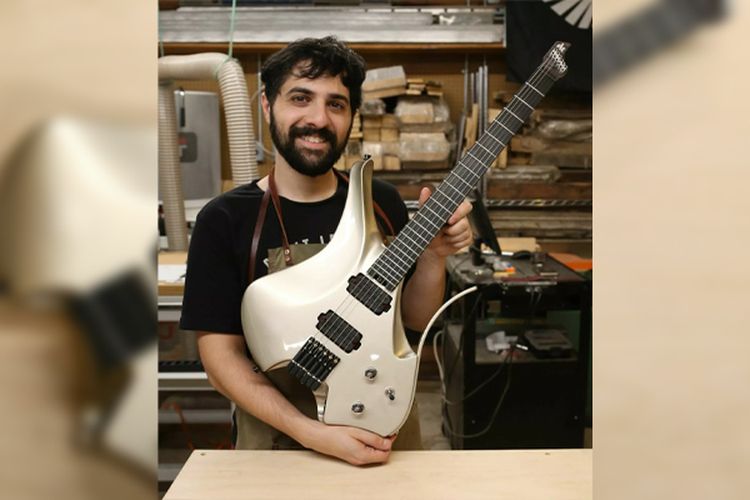 Terinspirasi dari McLaren Speedtail, Dean Gordon Ciptakan Gitar Spesial