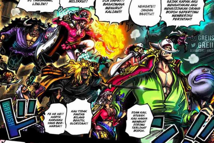 Ini 3 Urutan Karakter Terkuat Bajak Laut Rocks, Kaido Paling Lemah