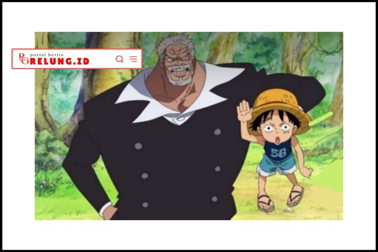Sifat Garp Beda dengan Luffy, Masih Muda Garp Lebih Suka Bersantai