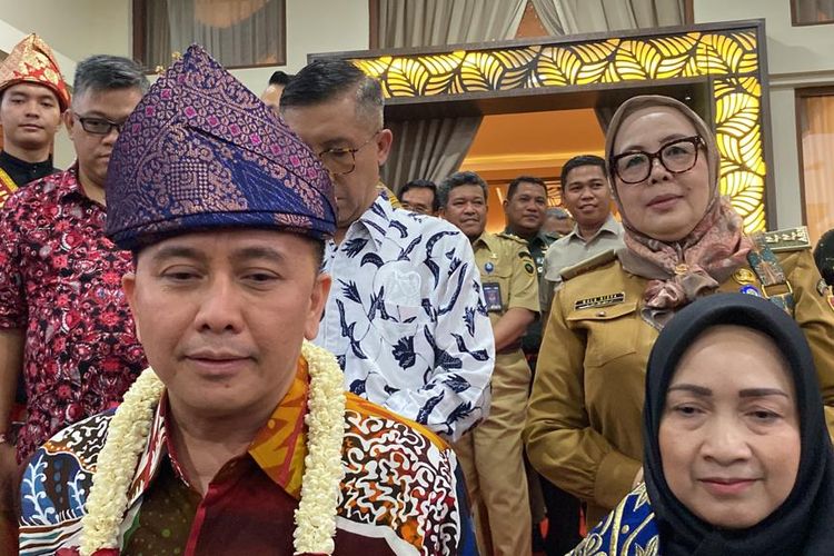 Tiba di Palembang, Pj Gubernur Sumsel Mengaku Segera Tangani Karhutla