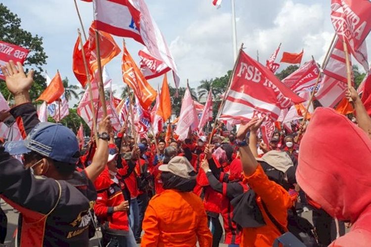 Naik Hanya Rp52 Ribu, Buruh di Sumsel Bakal Lakukan Aksi Penolakan
