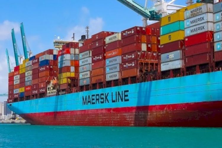 Pendapatan Menurun, Raksasa Pelayaran Maersk PHK Puluhan Ribu Pekerja