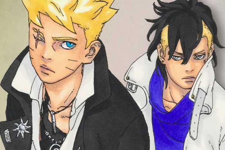 Boruto dan Kawaki jadi Incaran Shinju untuk Evolusi
