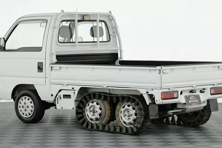 Honda Acty Crawler 6×6 Tahun 1994, Kei Truck Langka yang Siap Menaklukkan Medan Offroad
