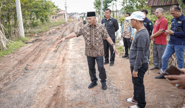 Akses Jalan Rusak, Pj Bupati Apriyadi Wanti-wanti Developer Perumahan di Sekayu