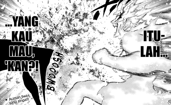 Black Clover 371, Api Kebangkitan Mereoleona, Morris Hangus Seketika