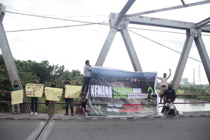 Hari Bumi Sedunia, Pemuda Lahat Sebut Mayoritas Lahan Dieksploitasi Perusahaan Tambang Batubara