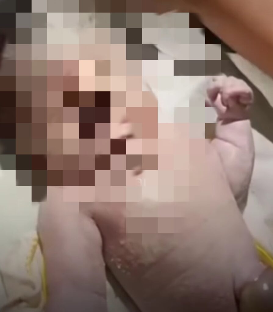 Bayi Bermata Satu Dilahirkan di Musi Banyuasin