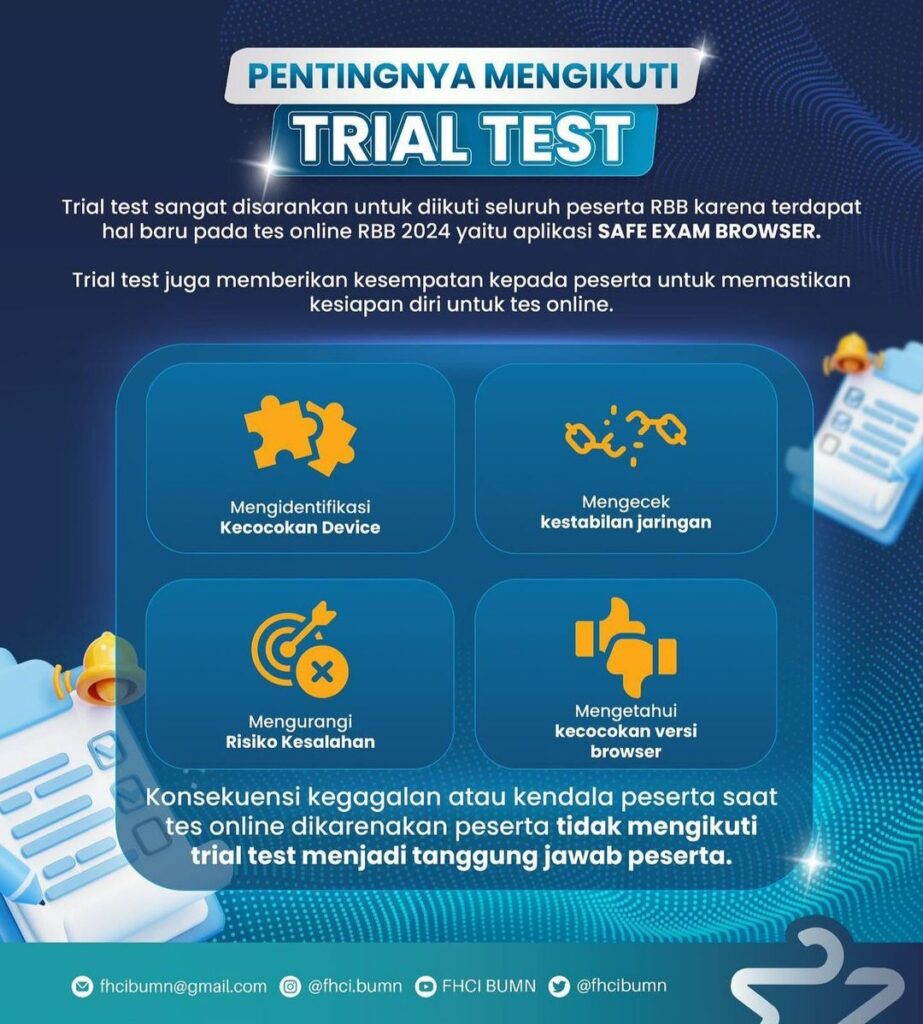 Tahapan dan Konsekuensi Trial Test BUMN 2024: Jadwal dan Pentingnya Kehadiran