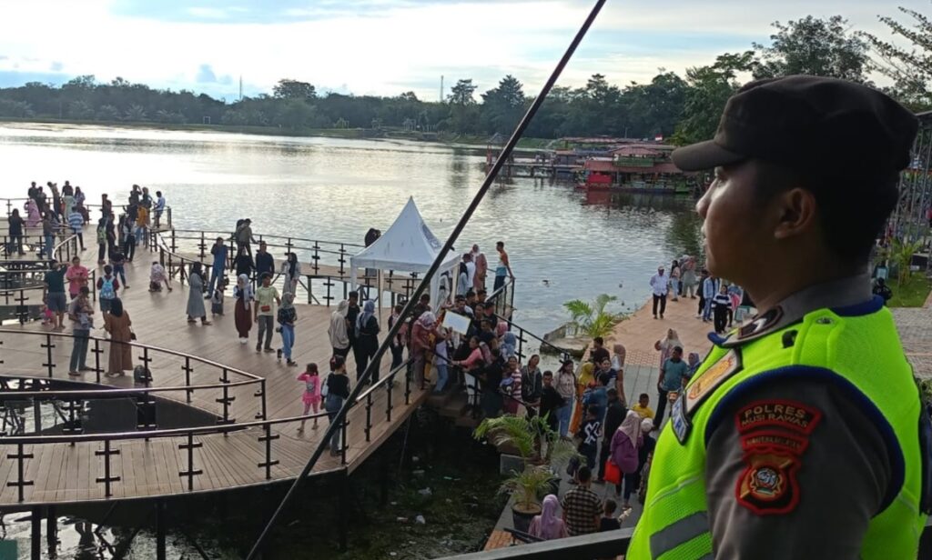 Momen Libur Lebaran, Wisata di Musi Rawas Ini Diserbu Ribuan Pengunjung, Polisi Terjunkan Ratusan Personel